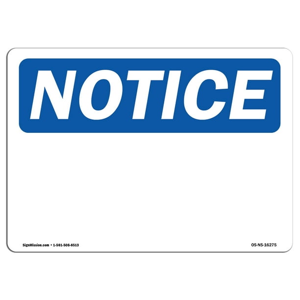 Made in the USA Protect Your Business Warehouse & Shop Area Construction Site NOTICE Notice Blank Write-On OSHA Notice Sign Aluminum Sign Made in the USA Protect Your Business Warehouse & Shop Area Construction Site NOTICE Notice Blank Write-On OSHA Notice Sign Aluminum Sign